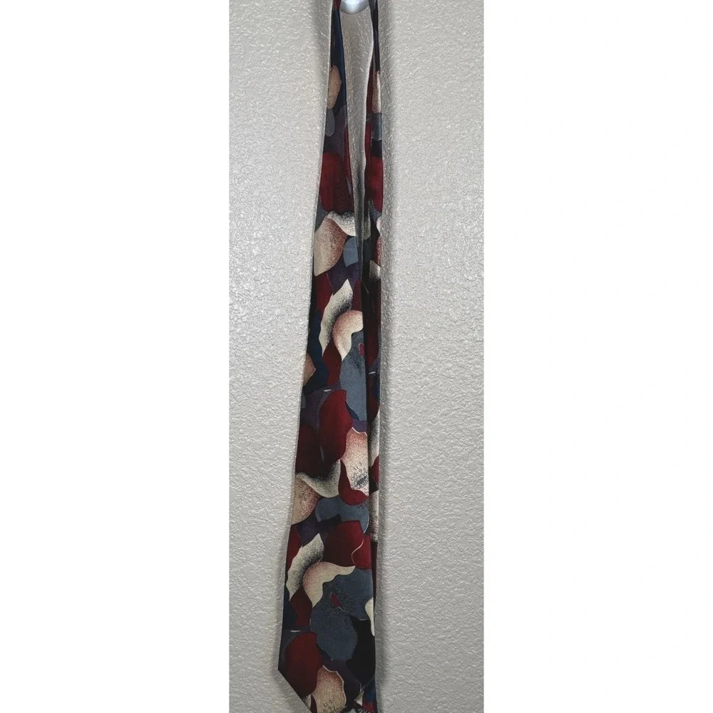 GIVENCHY Monsieur Men's Silk Tie Neck Tie Floral‎ Multi-Color Classic